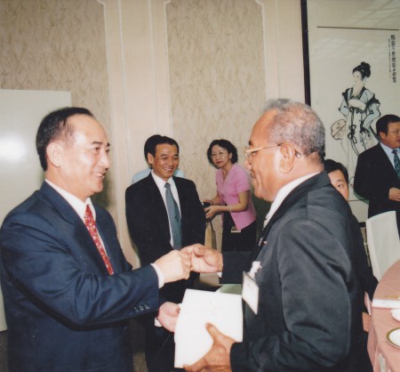 與馬紹爾群島總統接受王金平招待