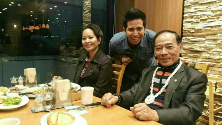 馬紹爾群島駐日副大使(左)馬紹爾群島總統顧問(右)